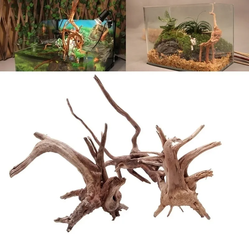 Marine Aquarium All In One - Doğal ağaç gövdesi Driftwood akvaryum balık