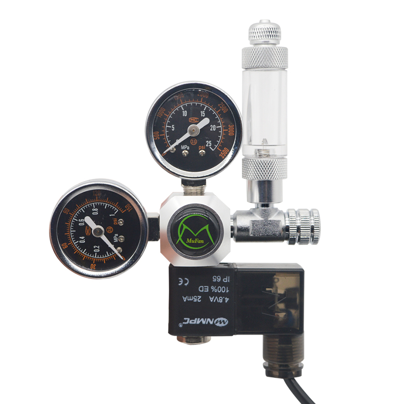 Aquarium Marine Plants - Akvaryum CO2 Regülatörü Manyetik Solenoid Çek